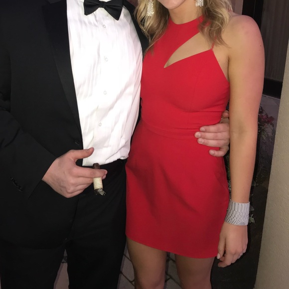 NBD Cut the Line Mini Dress - Picture 5 of 5